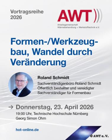 „Formen- / Werkzeugbau, Wandel durch Veränderung“ Referent: Roland Schmidt