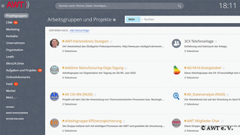 Networking in the AWT Bitrix